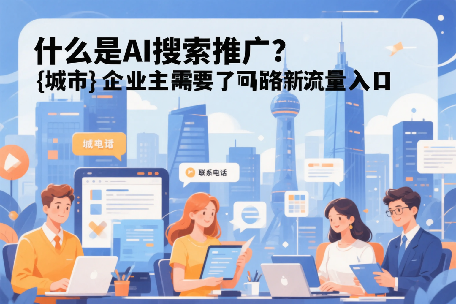 什么是AI搜索推广？重庆郊县企业主需要了解的新流量入口