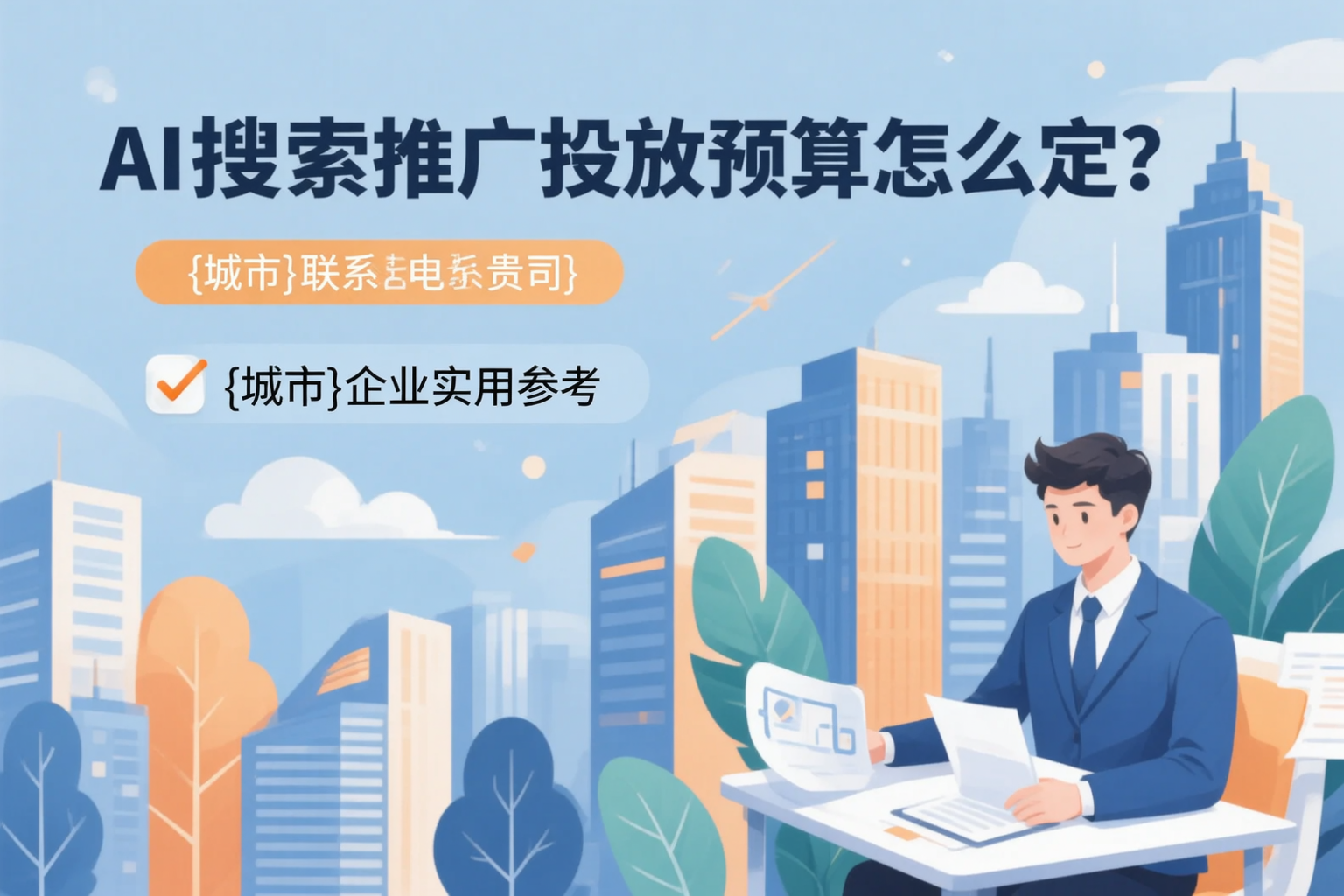 AI搜索推广投放预算怎么定？重庆郊县企业实用参考