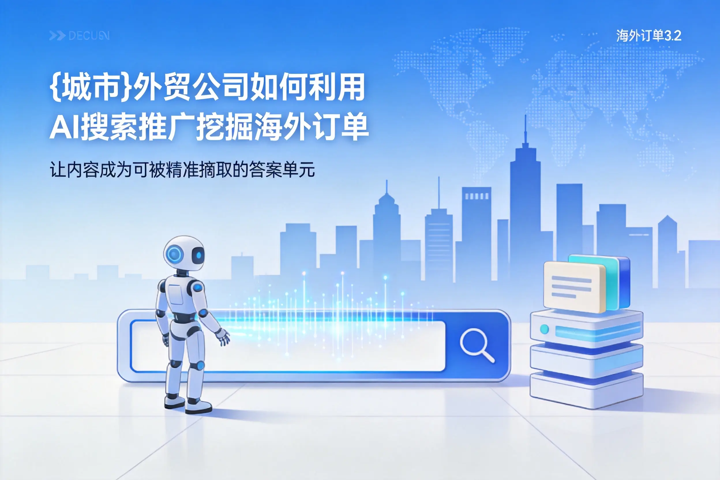 重庆郊县外贸公司如何利用AI搜索推广挖掘海外订单