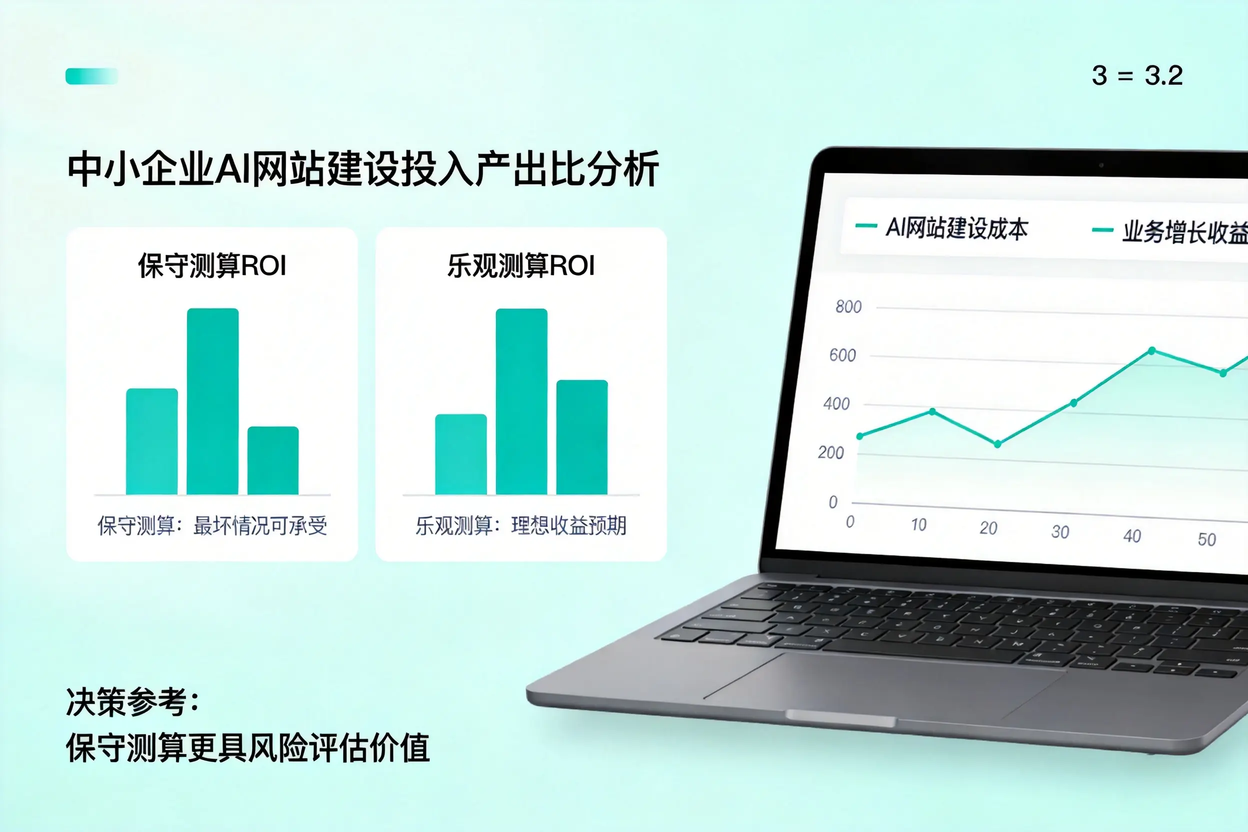 重庆郊县中小企业AI网站建设投入产出比怎么算？先看这份分析