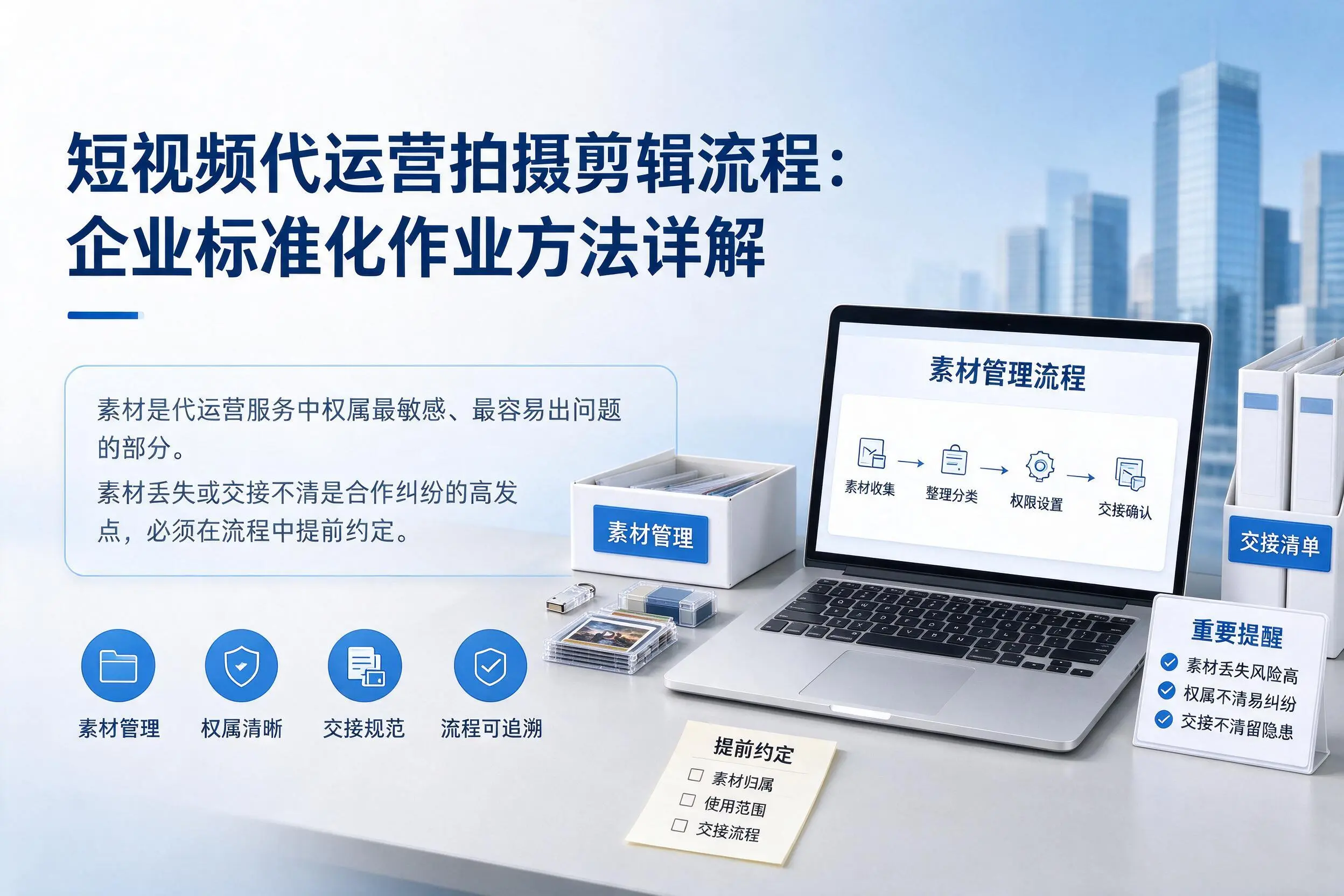 短视频代运营拍摄剪辑流程：重庆郊县企业标准化作业方法详解