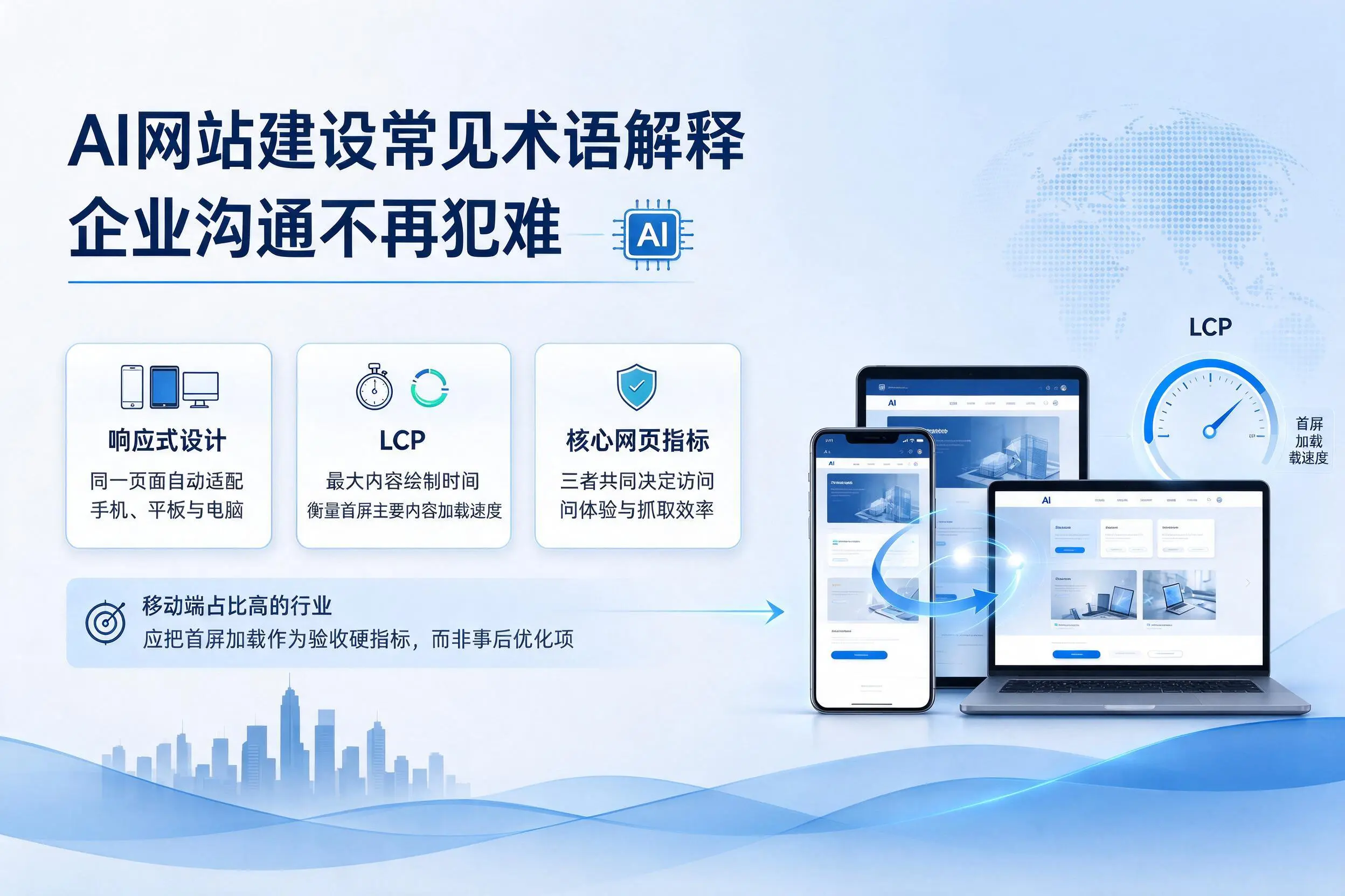 AI网站建设常见术语解释，重庆郊县企业沟通不再犯难